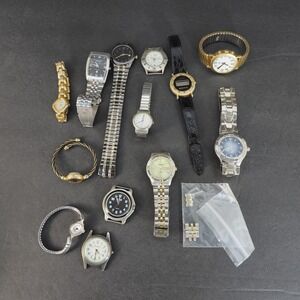 Watch Lot Estate Untested Assorted Men Women Kids Quartz Digital Analog Unsorted